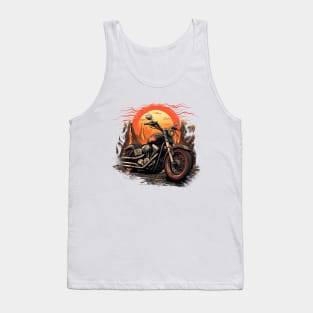 Vintage Retro Motorcycle Tank Top